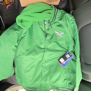 Philadelphia eagles nfl hooded varsity jackets S/M/L/XL